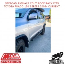 OFFROAD ANIMAL ROCK SLIDERS FITS TOYOTA PRADO 150 SERIES 2009 TO CURRENT